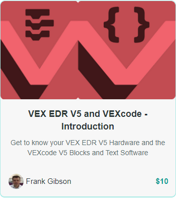 VEX EDR - High School & University